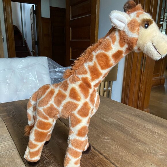 Plush Giraffe, Geoffrey Giraffe, Stuffed Animal Giraffe - Picture 2 of 7